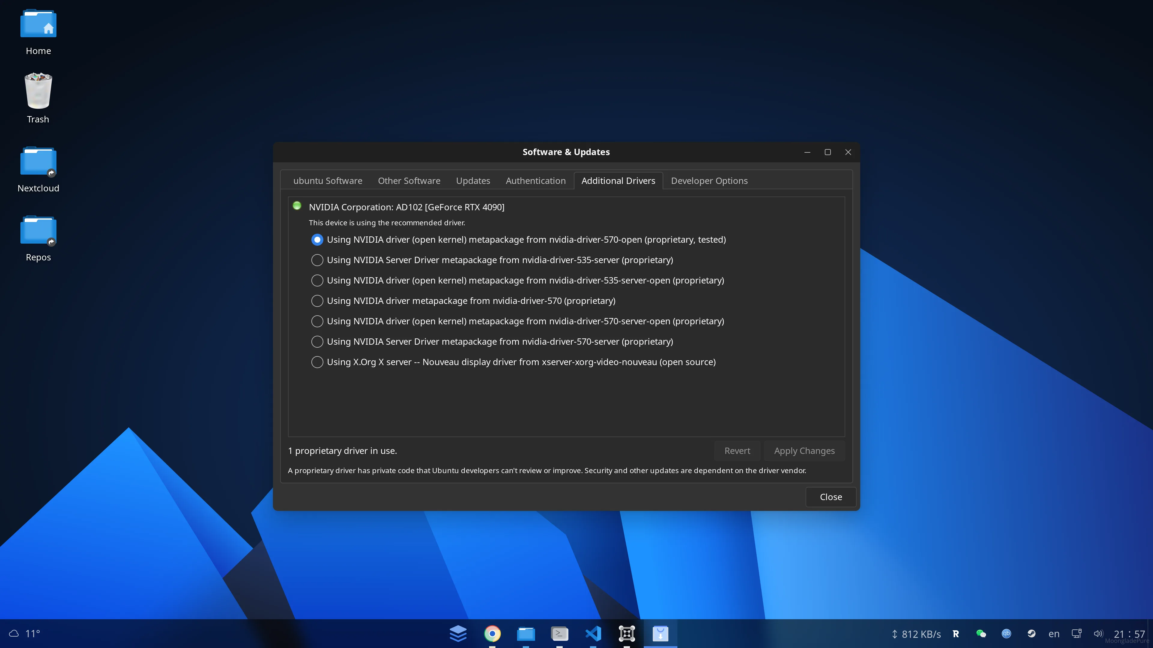 AnduinOS 1.3.2: nova versão da distro Linux inspirada no Windows 11 traz melhorias e suporte ampliado 2 Interface do AnduinOS com visual semelhante ao Windows 11