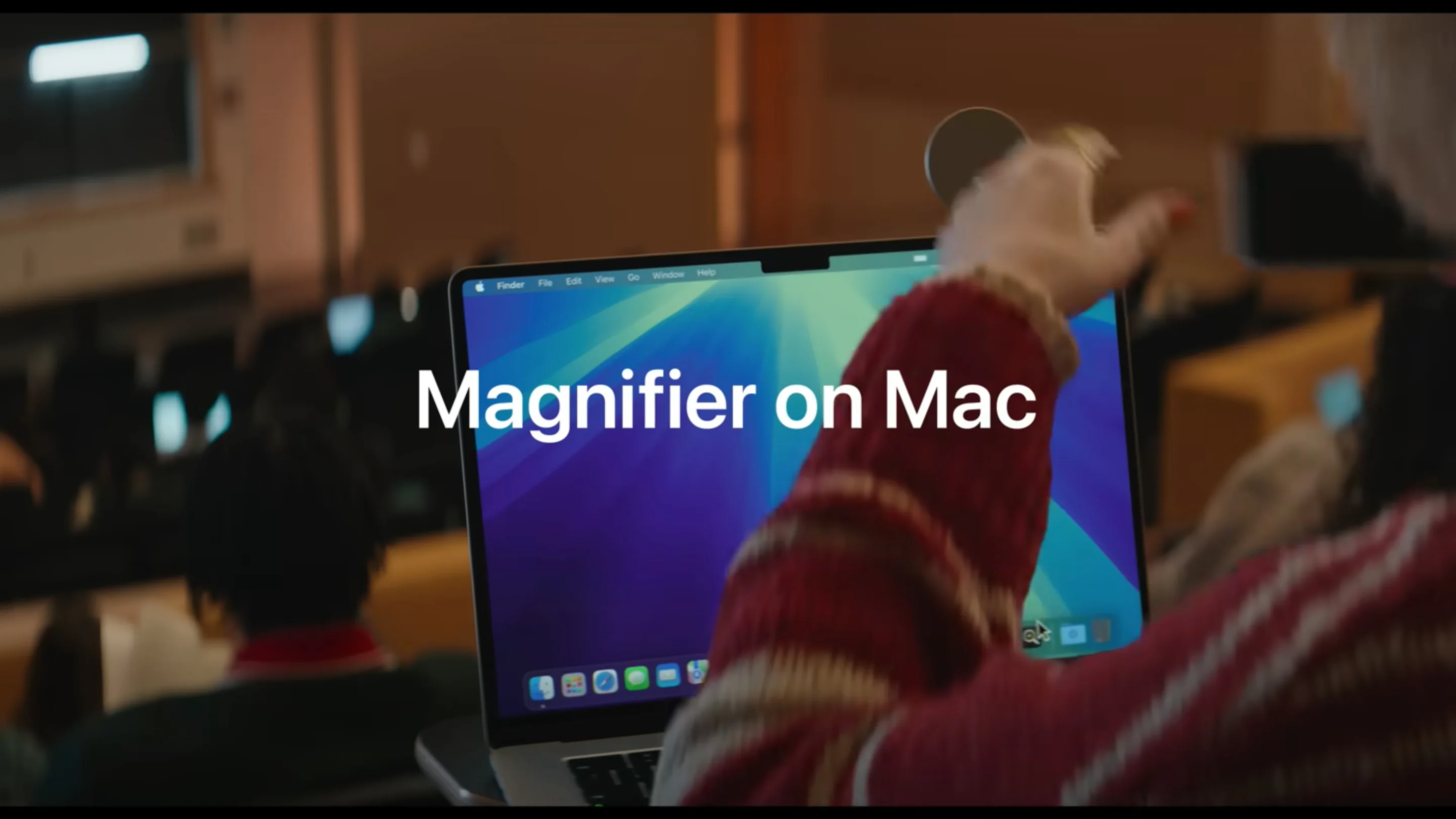 Acessibilidade iOS macOS