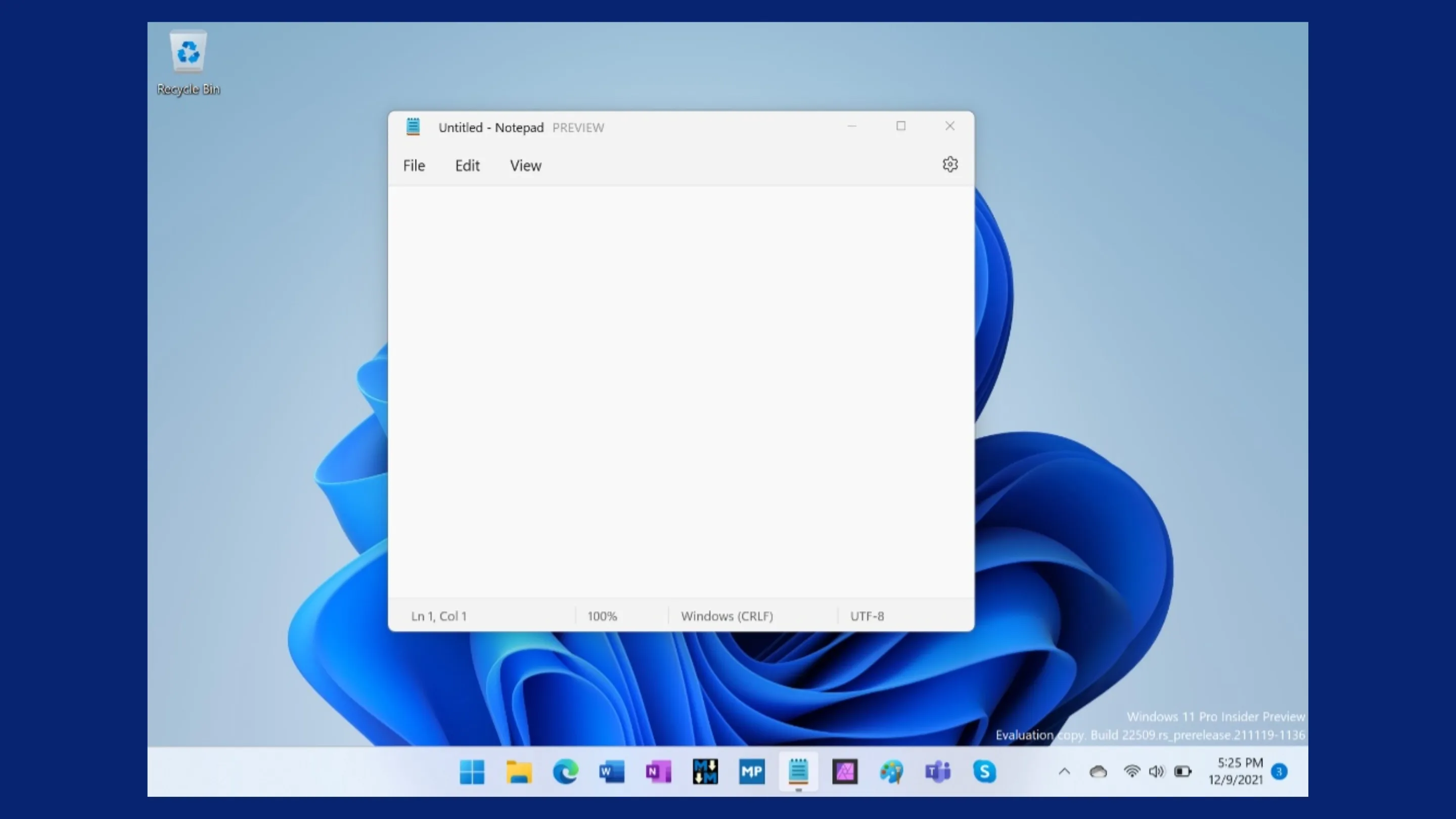 Bloco de Notas Windows 11