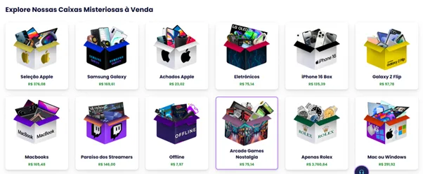 a screenshot of a computer store