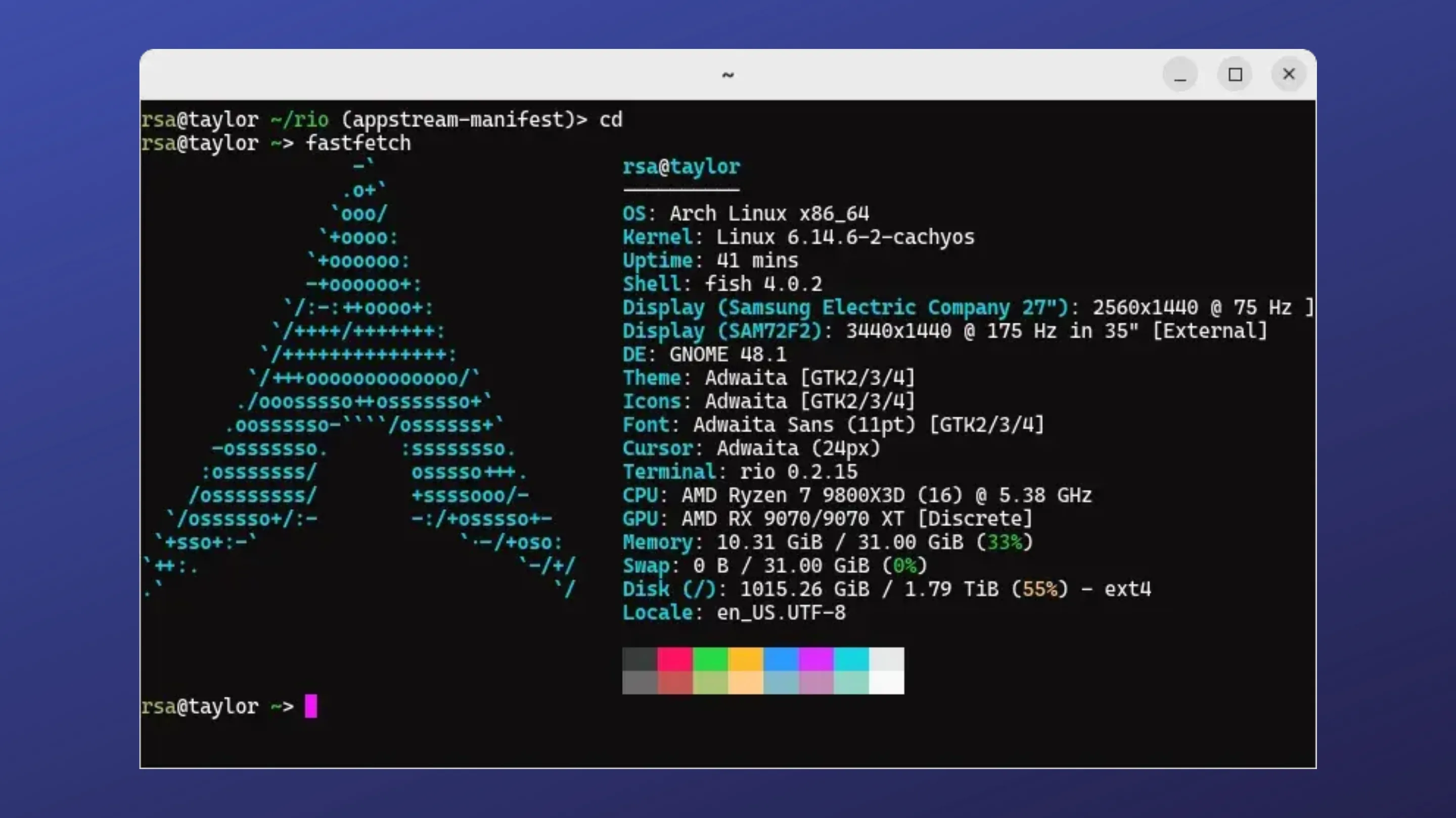 Instale o Rio no Ubuntu, Fedora, Debian e outras distribuições Linux com Flatpak 2 Imagem com a interface do Rio