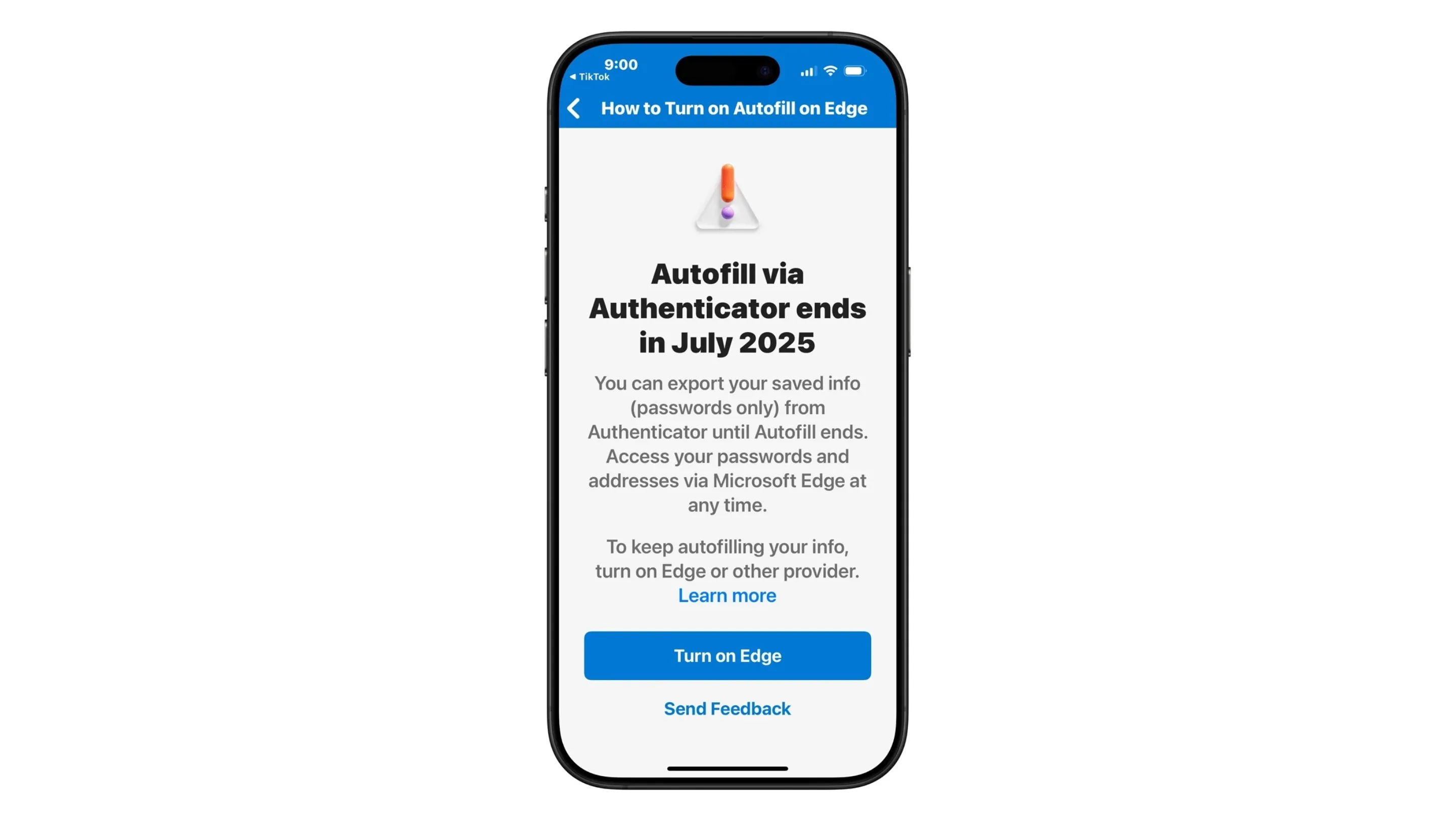 Microsoft Authenticator deixará de preencher senhas em julho 2 Microsoft Authrnticator