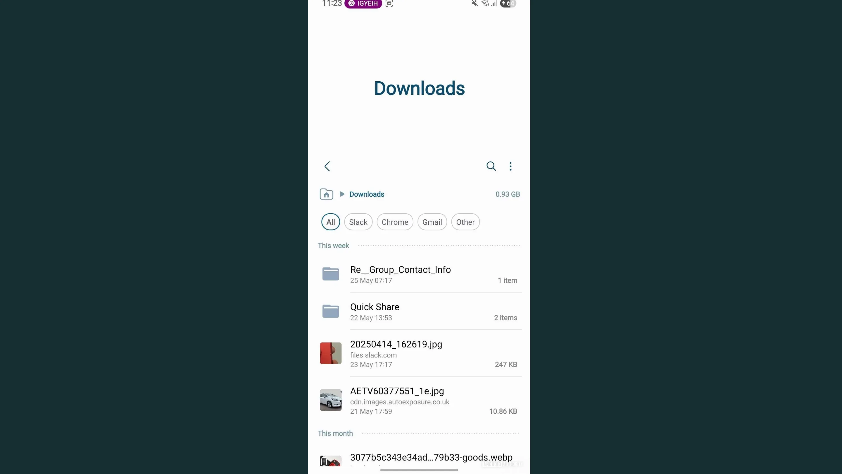 Filtro de downloads por app no One UI 8 revoluciona organização de arquivos 2 One UI 8
