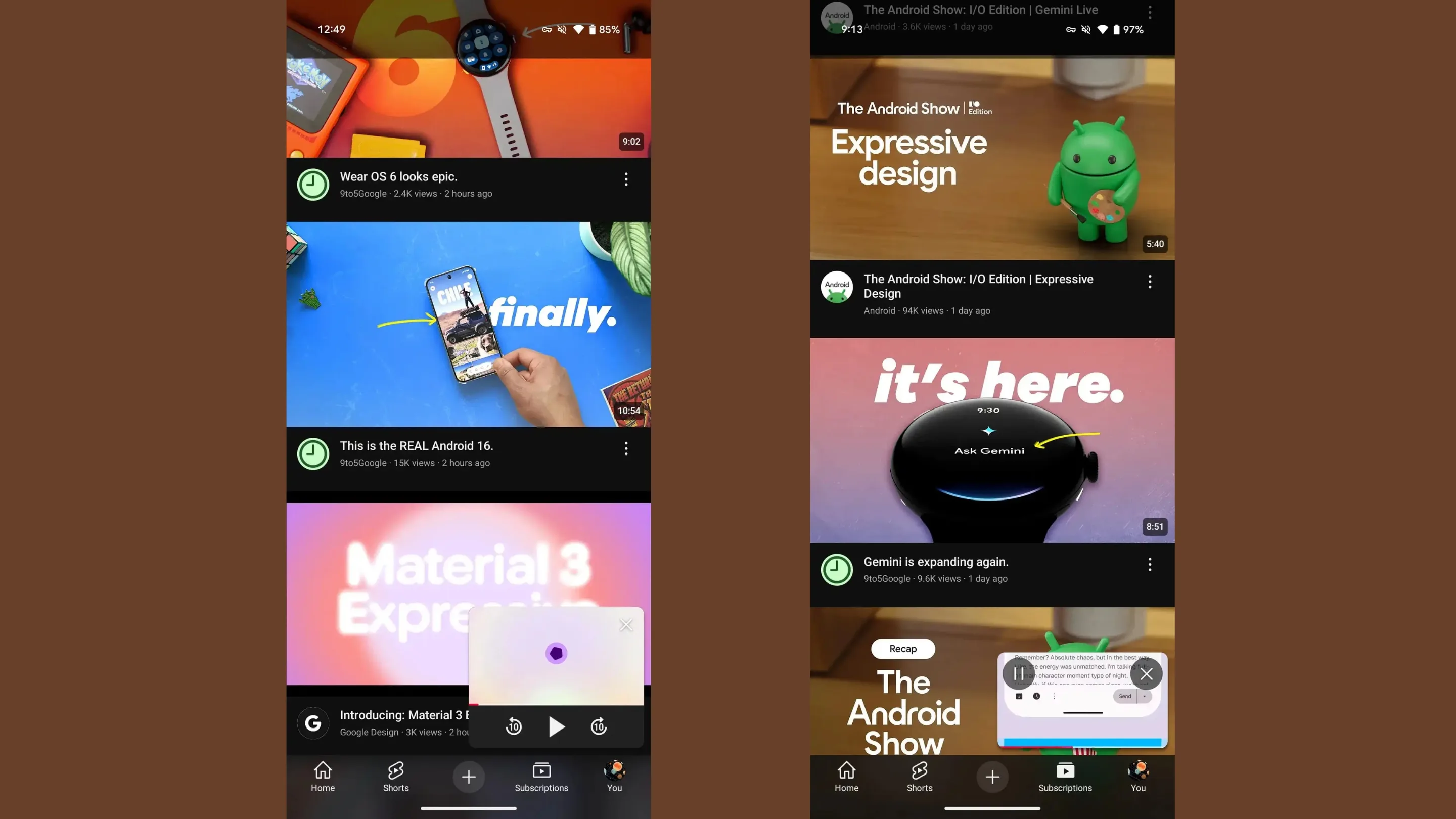 YouTube aprimora miniplayer com nova experiência no Android 2 Miniplayer YouTube