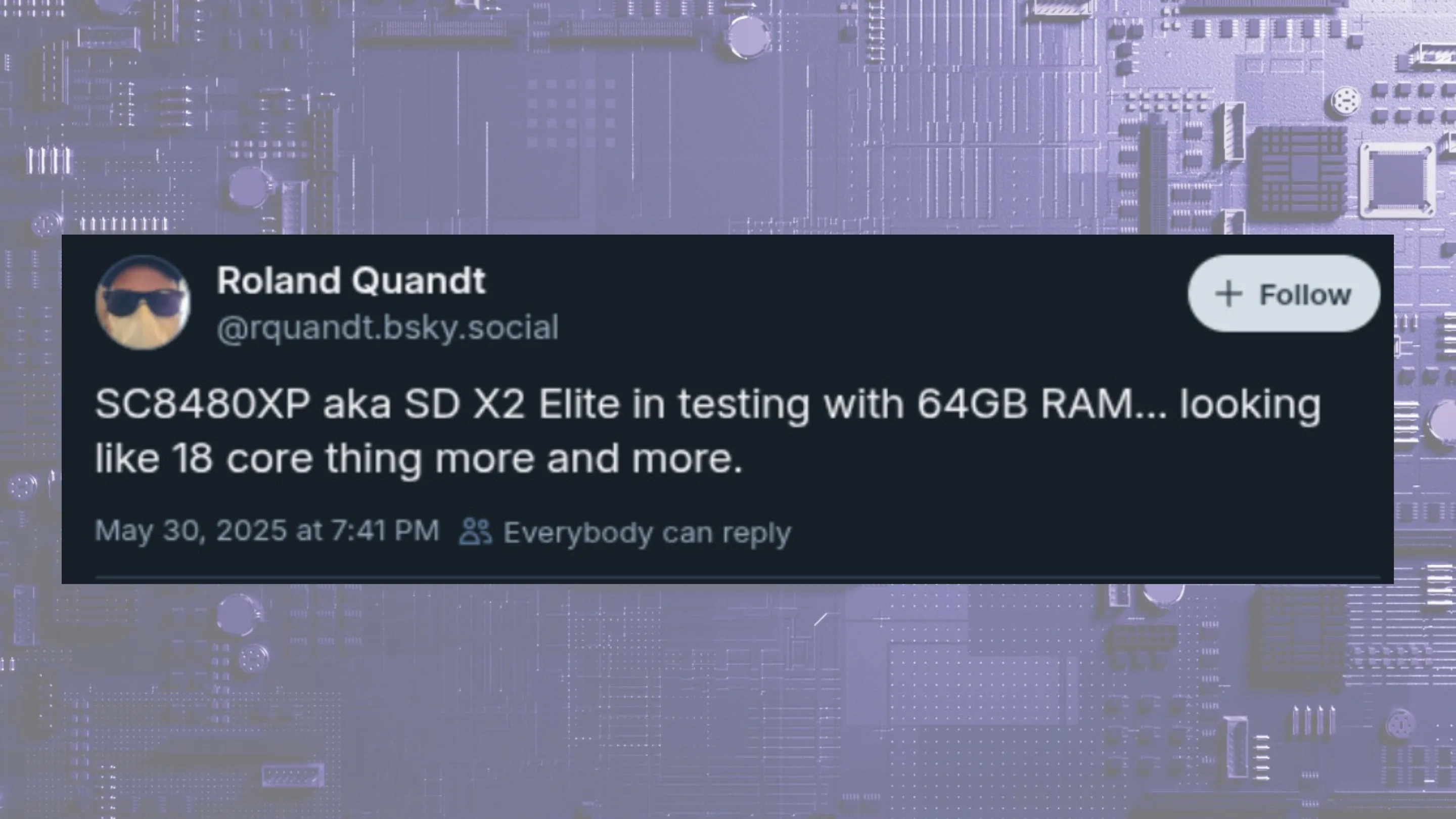 Snapdragon X2 Elite pode ter 18 núcleos e 64 GB de RAM 2 Snapdragon x2 Elite