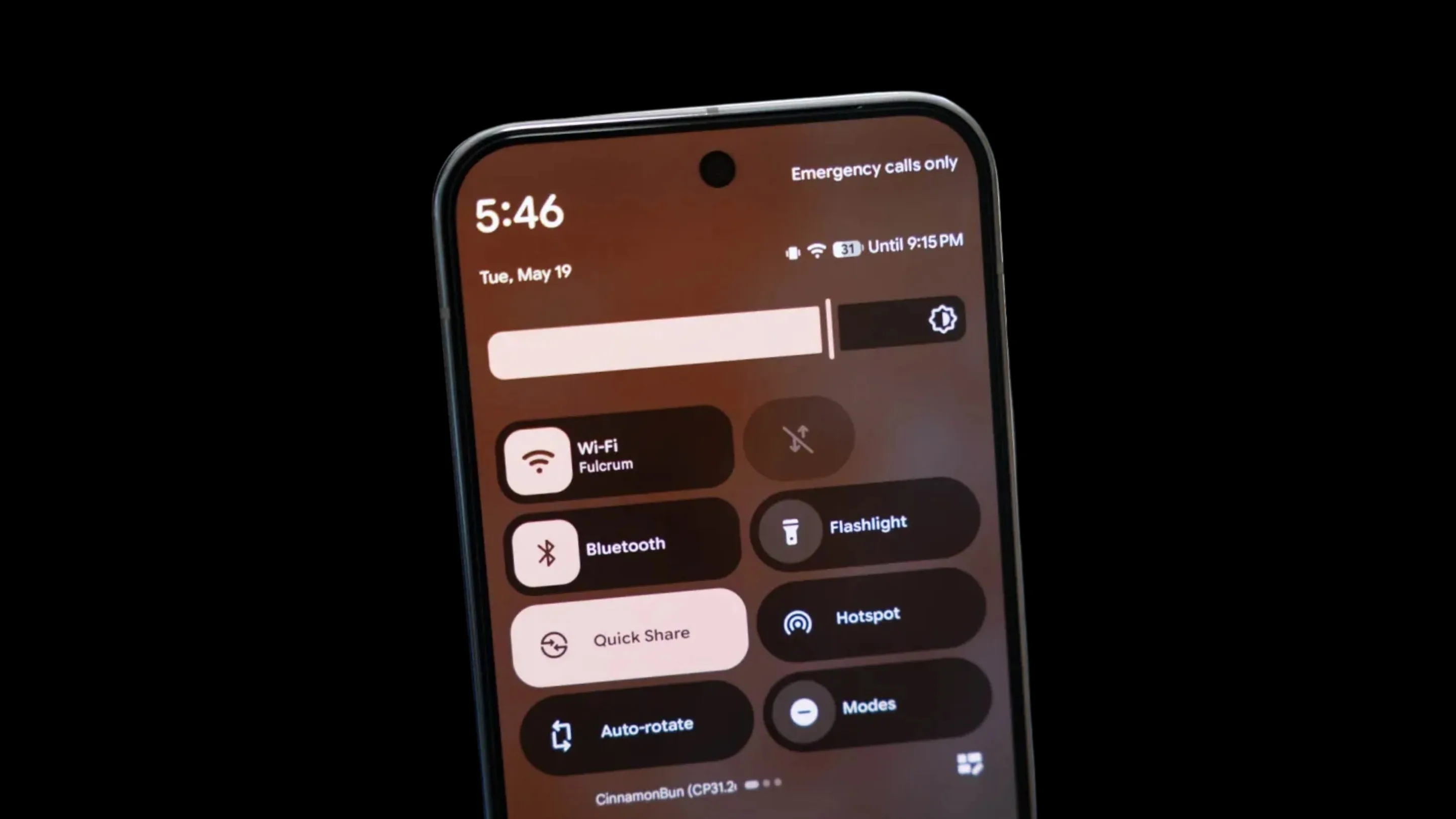 canary 2608 configuracoes rapidas pixel 2