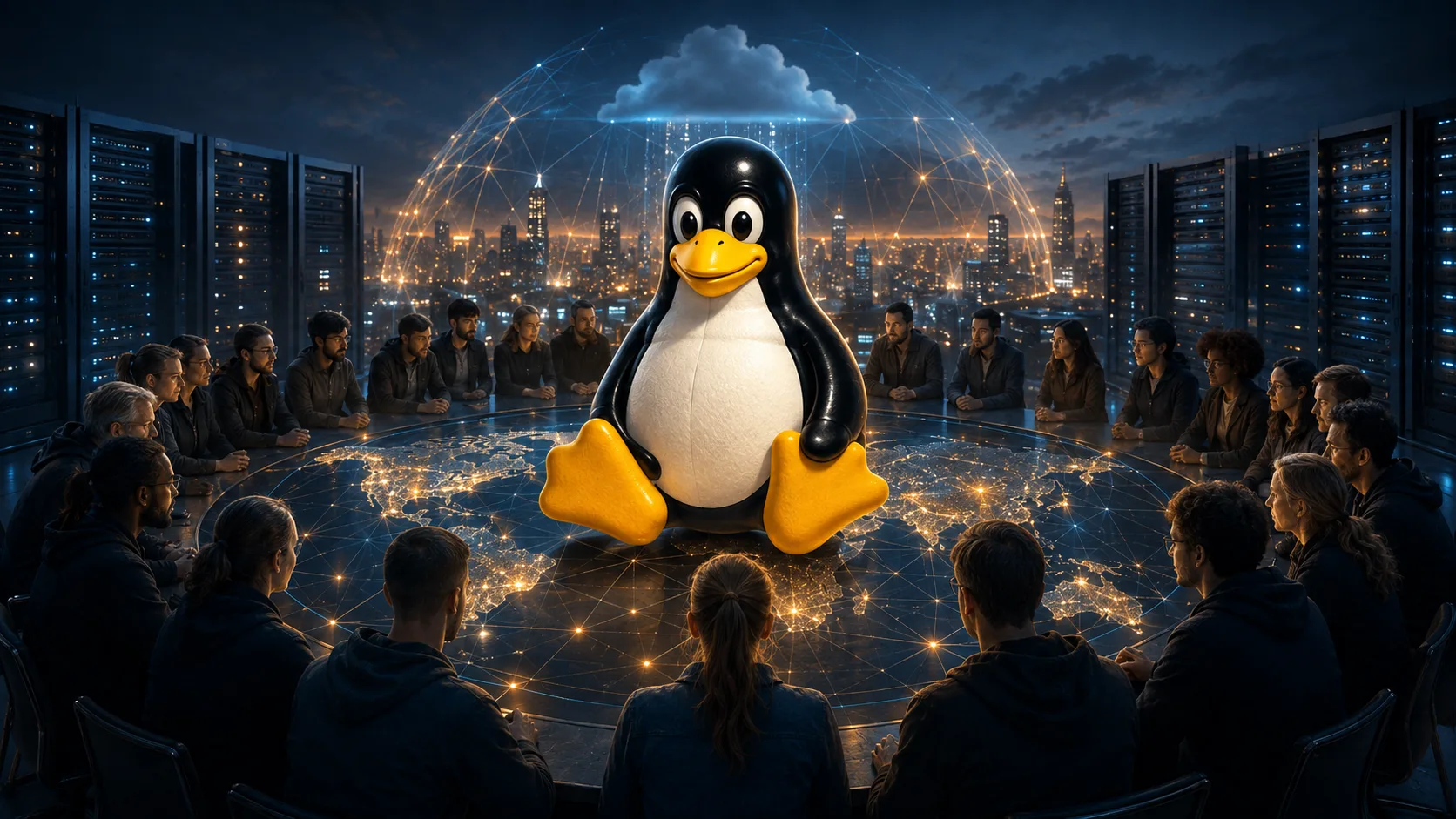 kernel linux 35 anos modelo colaborativo