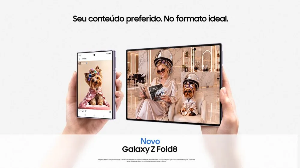 lancamento galaxy z fold8 flip8 brasil 3