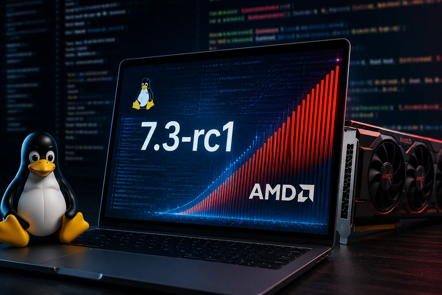 linux 7 3 rc1 lancamento codigo amd