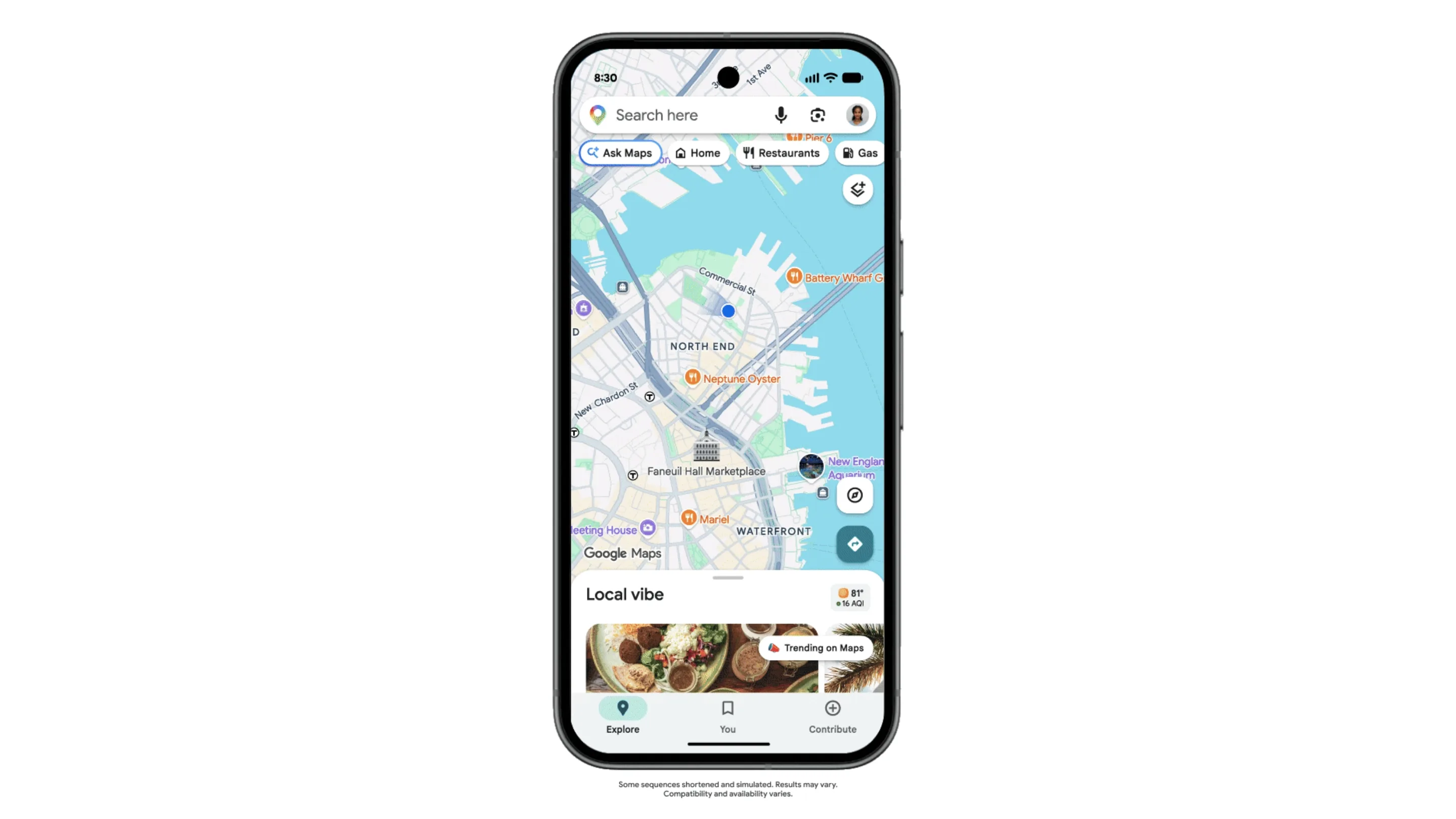 maps ask maps ia pedidos hoteis