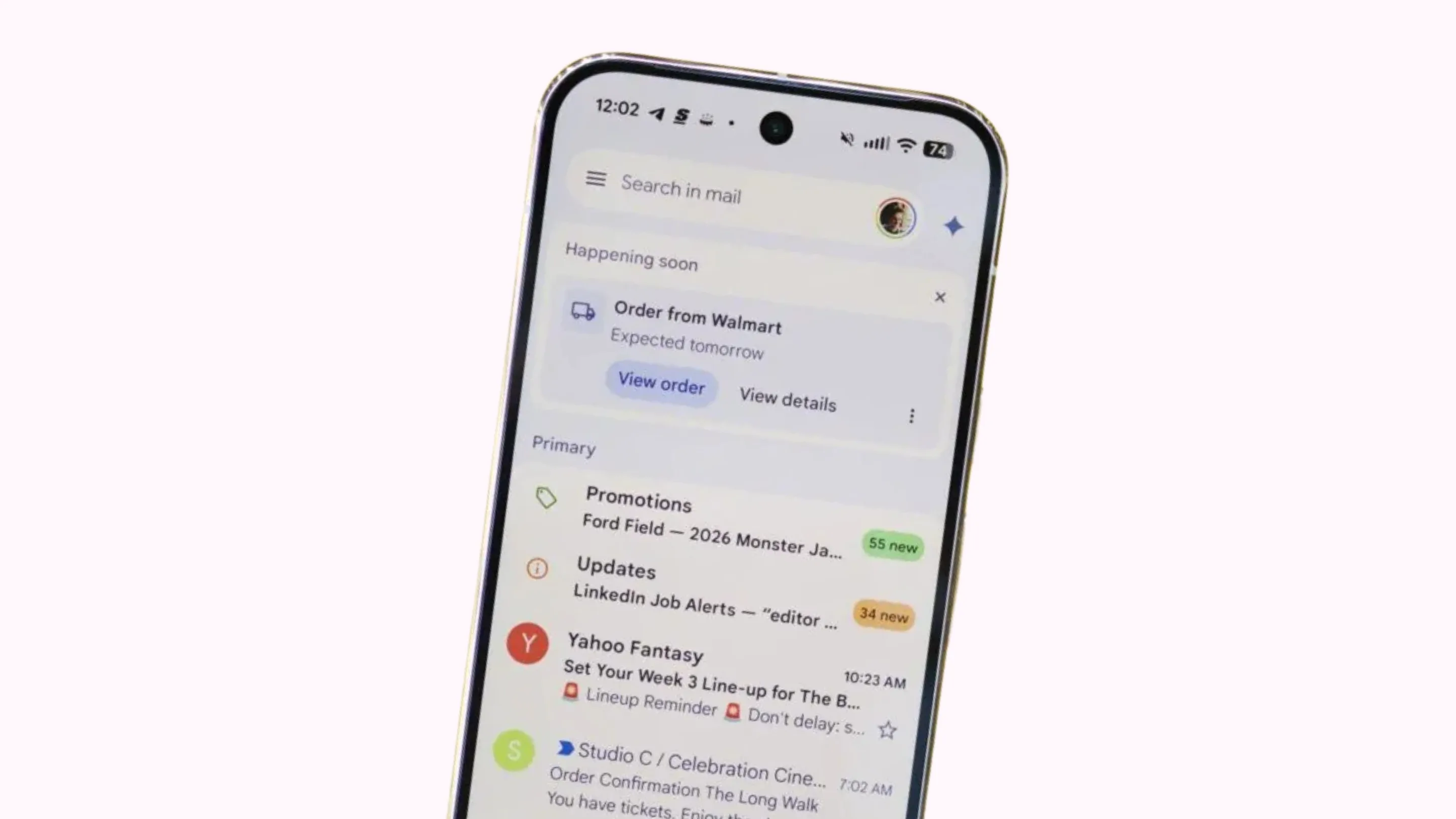 gmail atalho copiar codigo 2fa