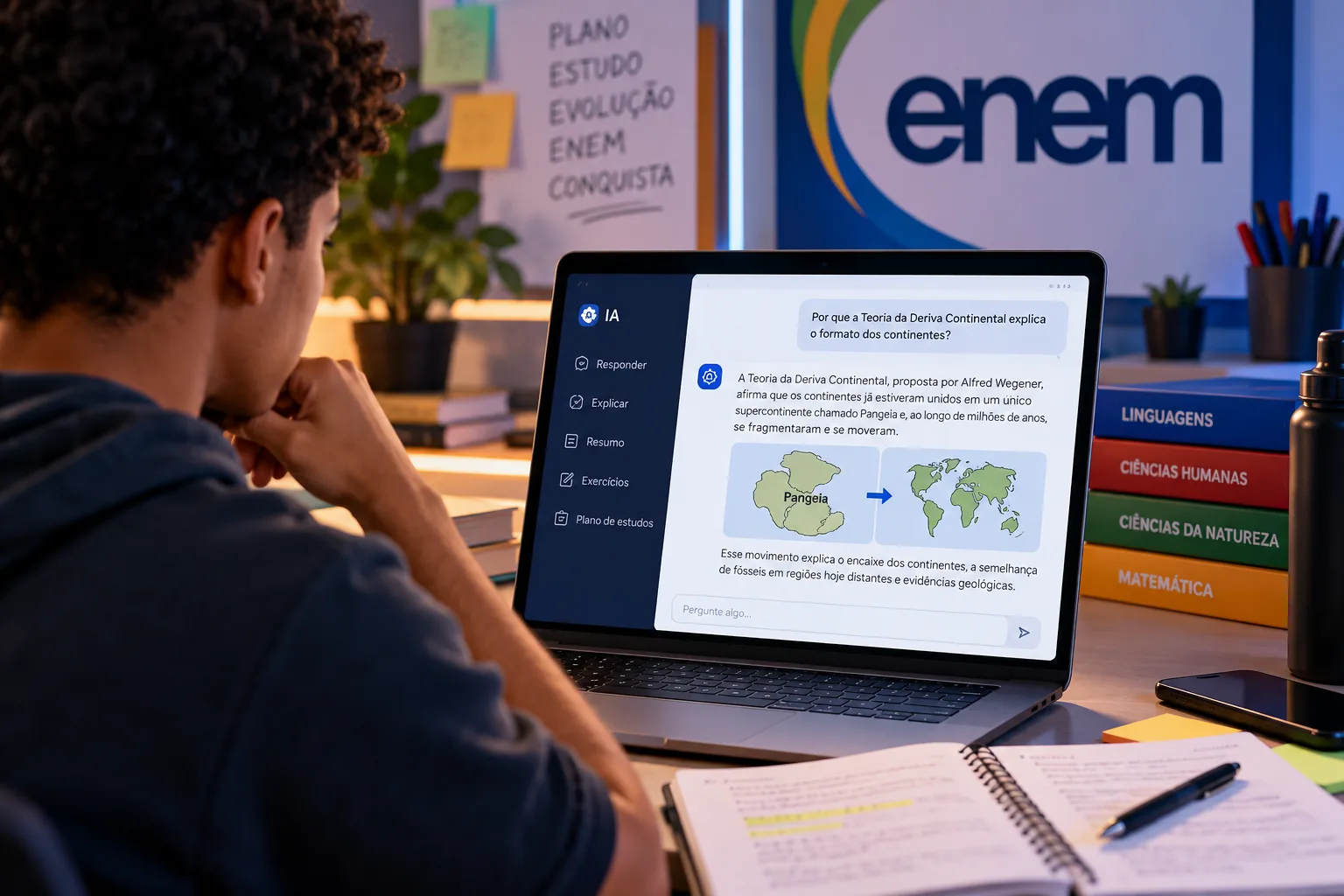 ia no enem preparacao estudantes