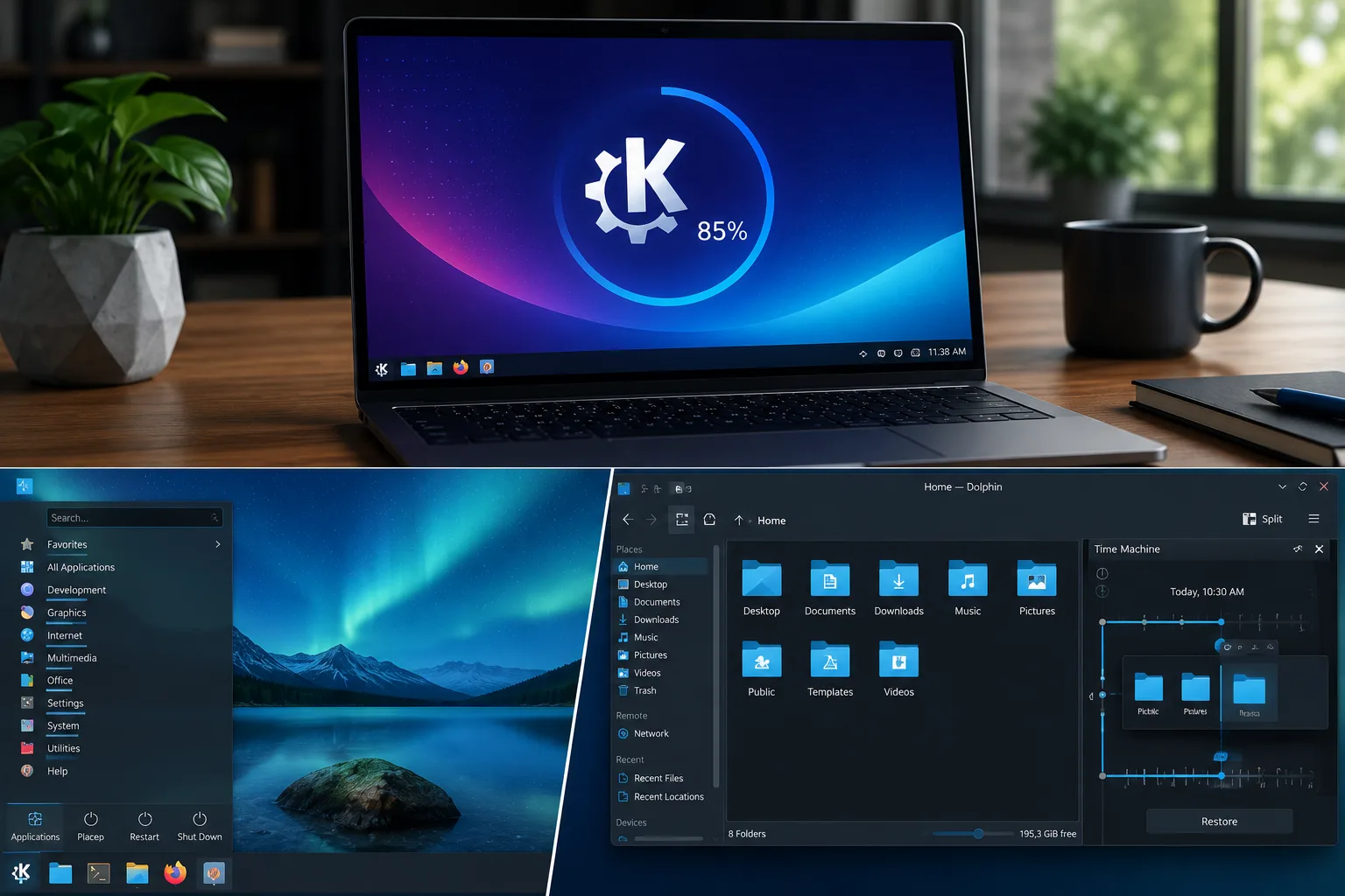 kde linux 85 beta snapshots dolphin