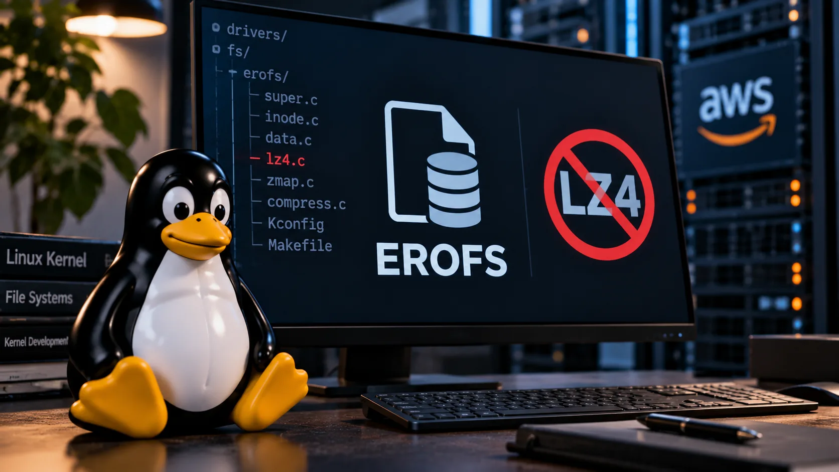 linux desativa lz4 erofs corrupcao dados