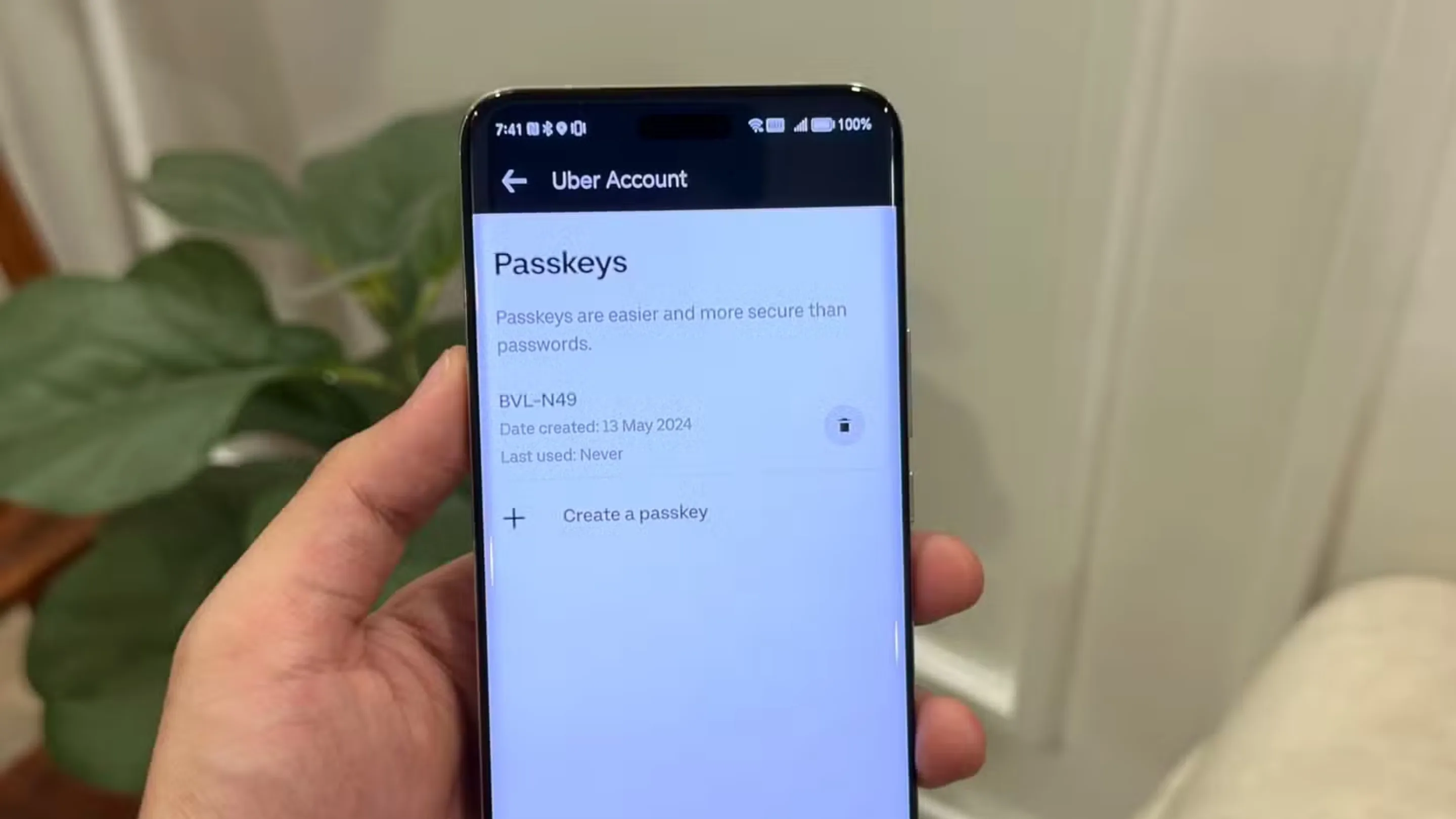 transferir passkeys no android 2
