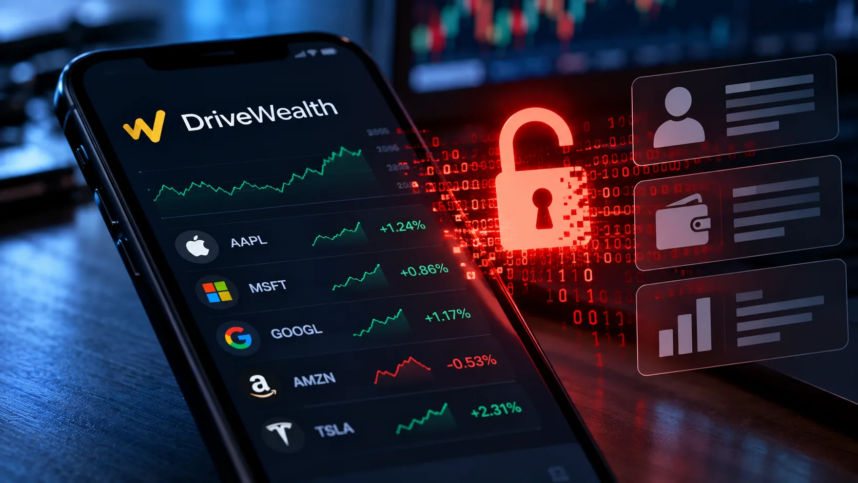 drivewealth vazamento dados pessoais